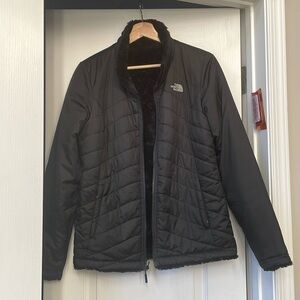 Like new Northface reversible jacket coat size  small